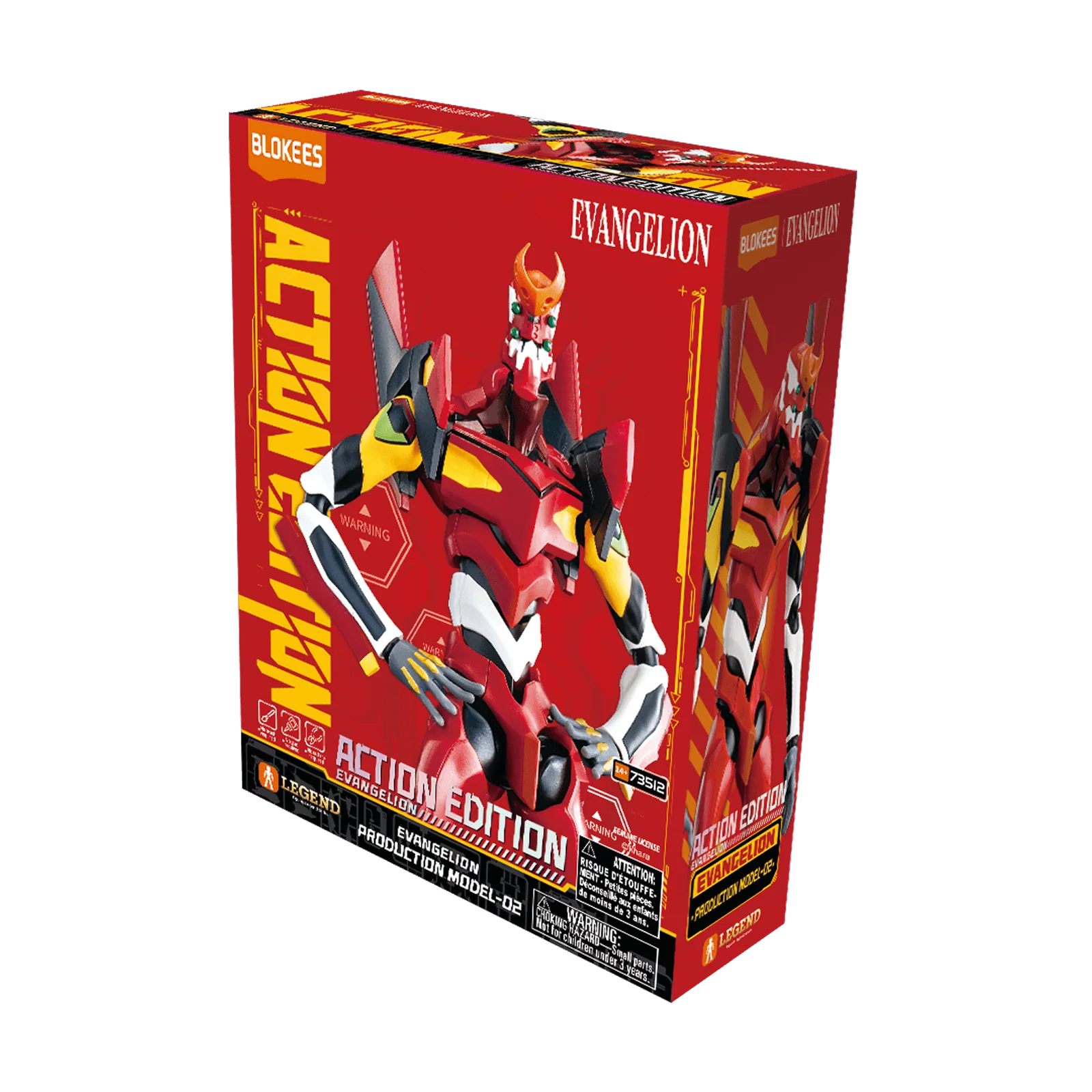 Evangelion EVA-02 Blokees Action Edition