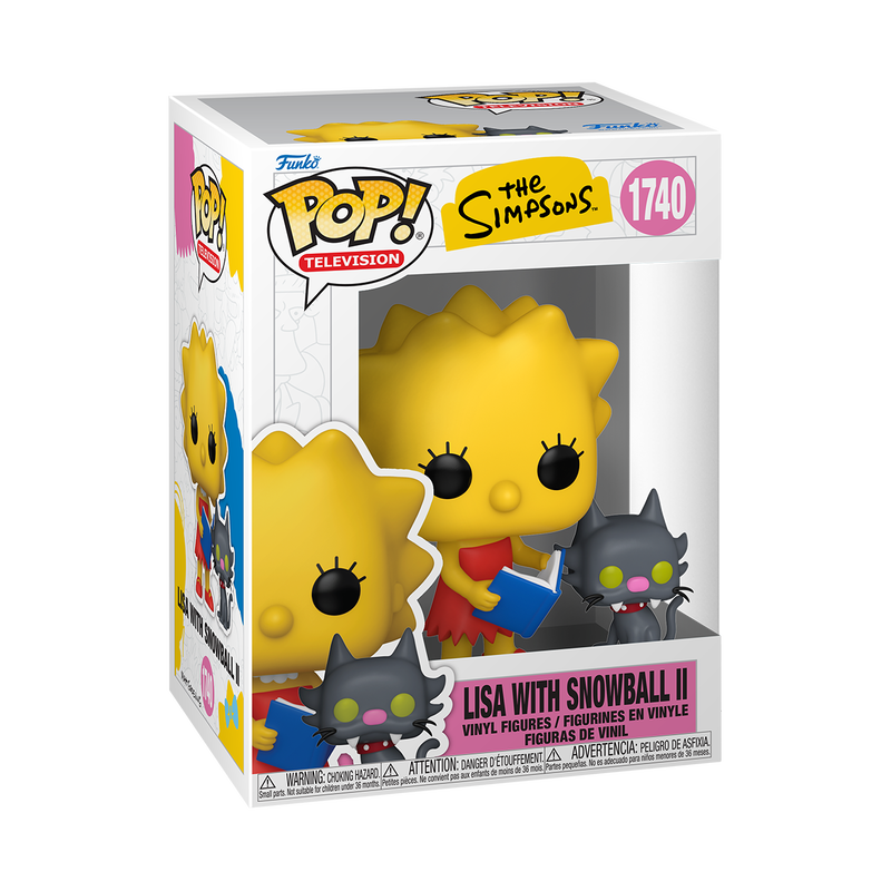 The Simpsons – Lisa Simpson with Snowball II #1740 Funko Pop!