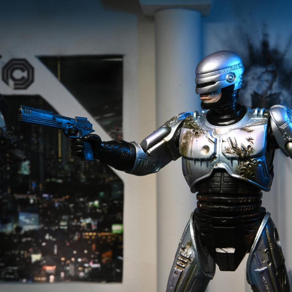 ED-209 – RoboCop – “The Future of Law Enforcement” with Sound by NECA - Action Figures - Movies