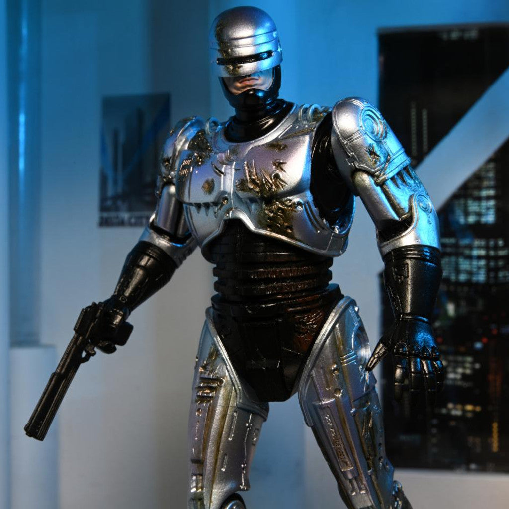 ED-209 – RoboCop – “The Future of Law Enforcement” with Sound by NECA - Action Figures - Movies