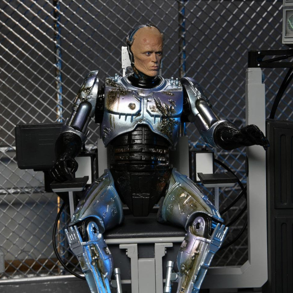ED-209 – RoboCop – “The Future of Law Enforcement” with Sound by NECA - Action Figures - Movies