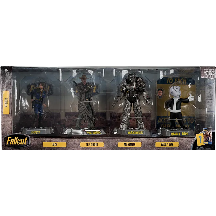 MOVIE MANIACS FALLOUT FIGURE 4PK