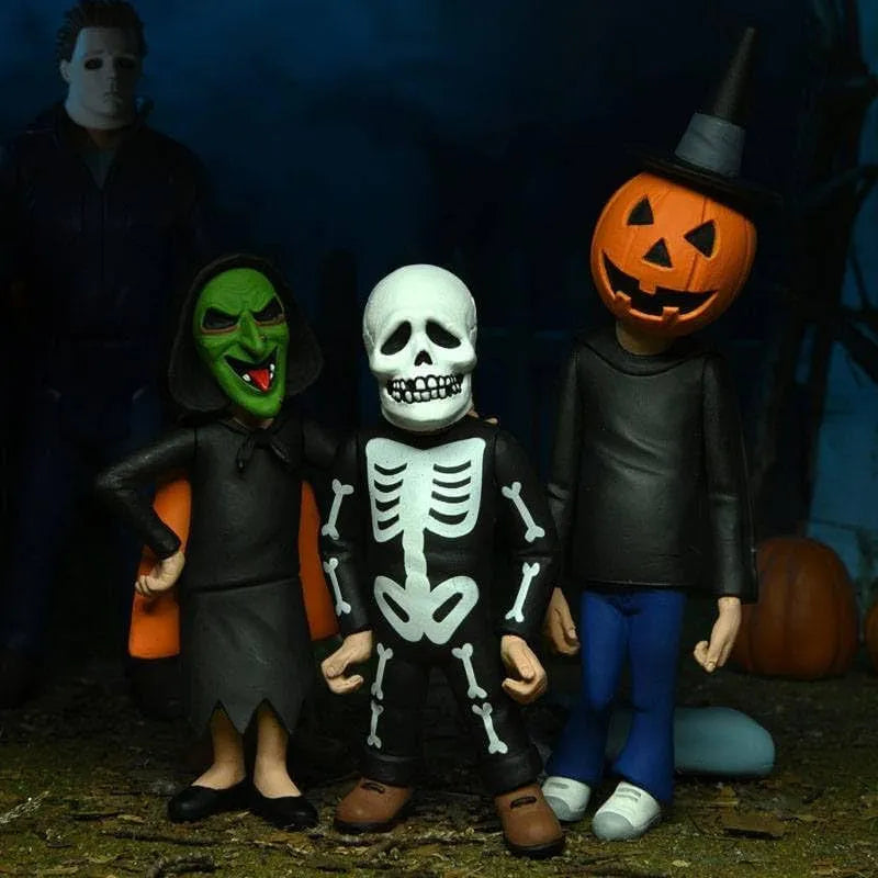 Toony Terrors 6" Action Figure - Halloween 3 Trick or Treaters 3 Pack - Action Figures - Horror - Halloween