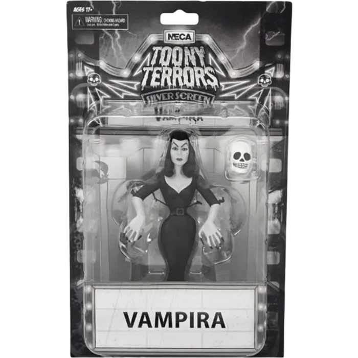 TOONY TERRORS SILVER SCREEN VAMPIRA FIGURE - Action Figures - Horror