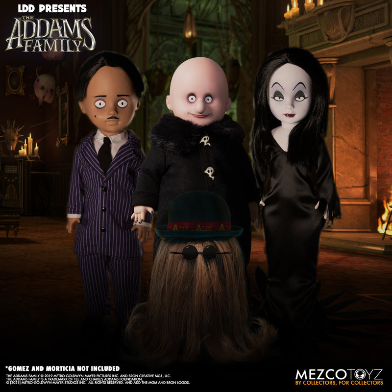 The Addams Family – Uncle Fester & Cousin It Mezco Living Dead Dolls Set