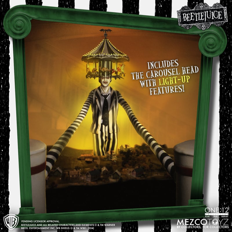 ONE:12 COLLECTIVE BEETLEJUICE DELUXE ACTION FIGURE