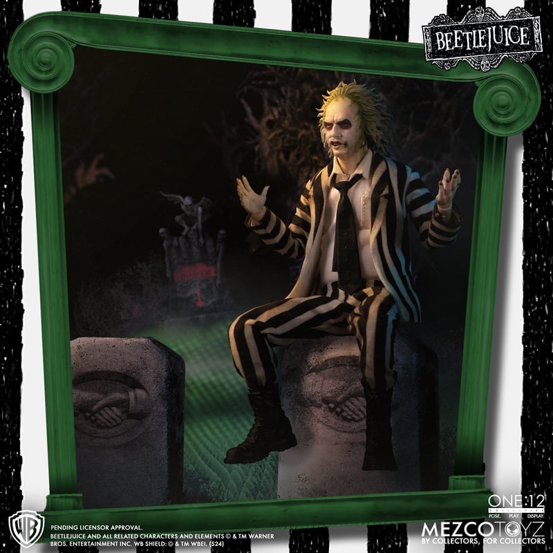 ONE:12 COLLECTIVE BEETLEJUICE DELUXE ACTION FIGURE