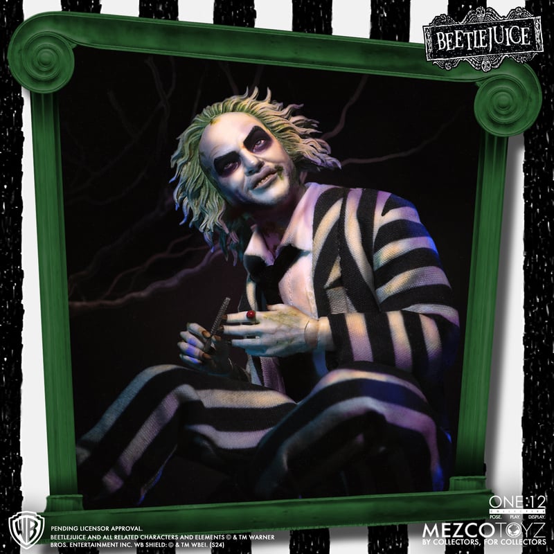ONE:12 COLLECTIVE BEETLEJUICE DELUXE ACTION FIGURE