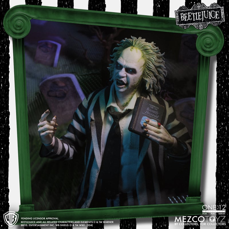 ONE:12 COLLECTIVE BEETLEJUICE DELUXE ACTION FIGURE