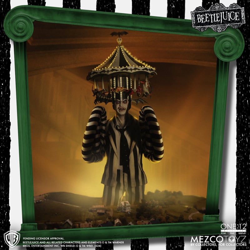 ONE:12 COLLECTIVE BEETLEJUICE DELUXE ACTION FIGURE
