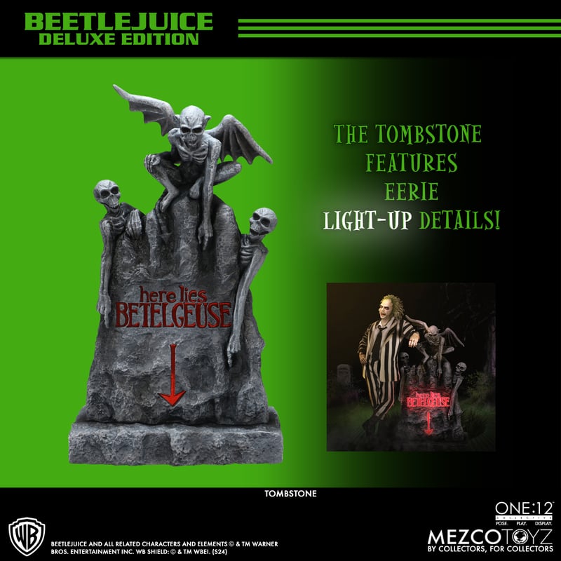 ONE:12 COLLECTIVE BEETLEJUICE DELUXE ACTION FIGURE