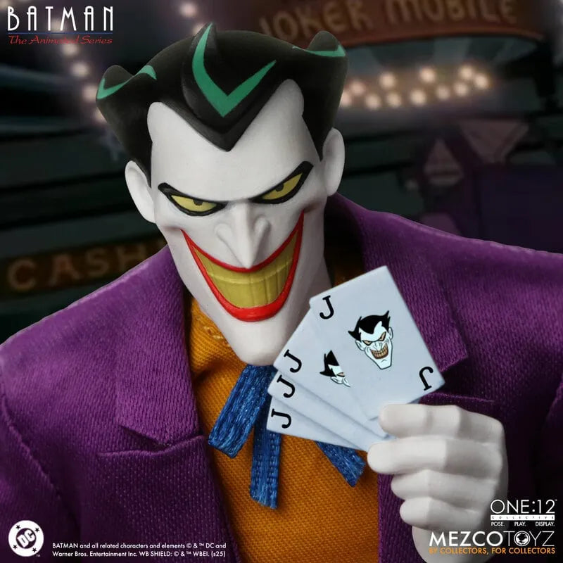 BATMAN THE ANIMATED SERIES JOKER MEZCO ONE:12 COLLECTIVE FIGURE - Action Figures - DC Comics