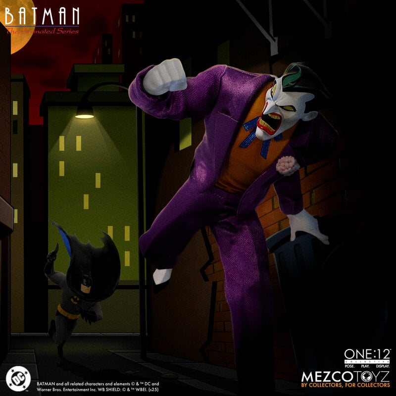 BATMAN THE ANIMATED SERIES JOKER MEZCO ONE:12 COLLECTIVE FIGURE - Action Figures - DC Comics