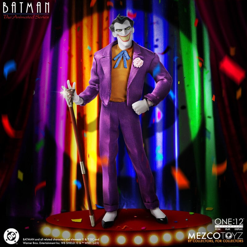 BATMAN THE ANIMATED SERIES JOKER MEZCO ONE:12 COLLECTIVE FIGURE - Action Figures - DC Comics