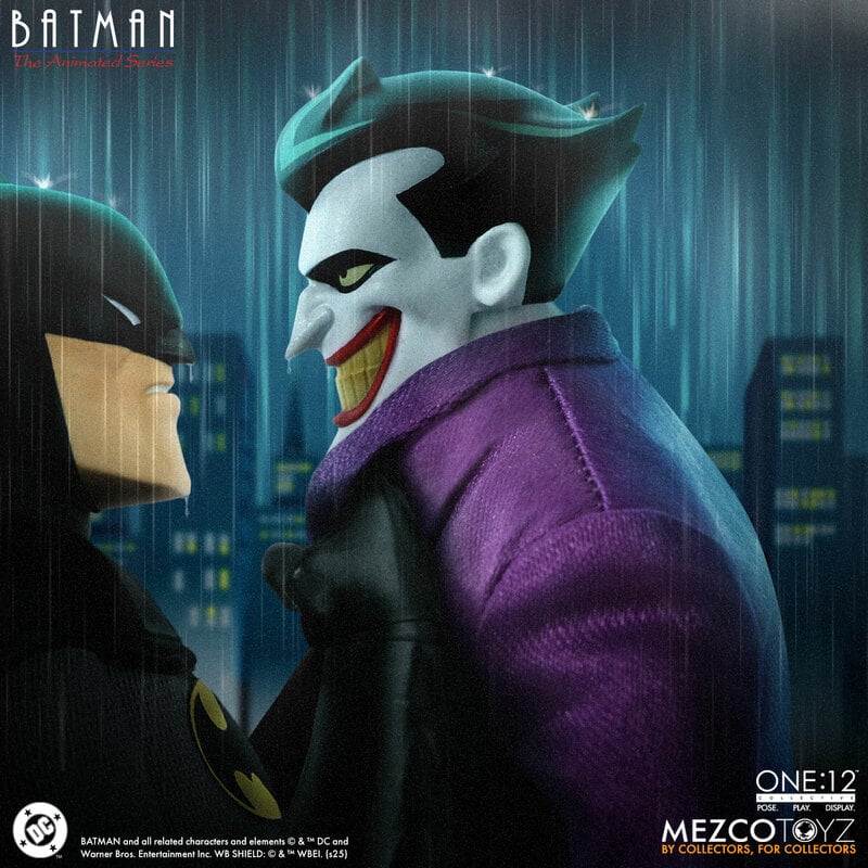 BATMAN THE ANIMATED SERIES JOKER MEZCO ONE:12 COLLECTIVE FIGURE - Action Figures - DC Comics