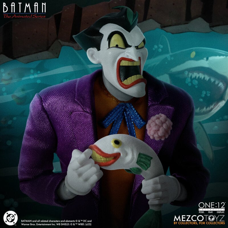 BATMAN THE ANIMATED SERIES JOKER MEZCO ONE:12 COLLECTIVE FIGURE - Action Figures - DC Comics