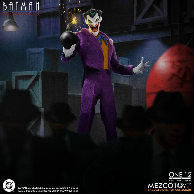 BATMAN THE ANIMATED SERIES JOKER MEZCO ONE:12 COLLECTIVE FIGURE - Action Figures - DC Comics