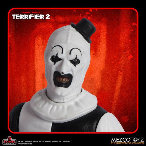 Terrifier 2 Art the Clown Mezco 5 Points Action Figure