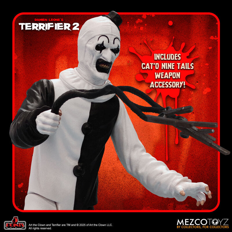 Terrifier 2 Art the Clown Mezco 5 Points Action Figure - Action Figures - Horror