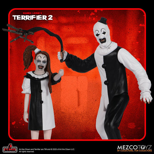 Terrifier 2 Little Pale Girl Mezco 5 Points Figure