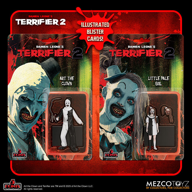 Terrifier 2 Art the Clown Mezco 5 Points Action Figure - Action Figures - Horror